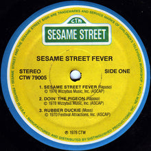 Laden Sie das Bild in den Galerie-Viewer, Sesame Street : Sesame Street Fever (LP, Album, Gat)