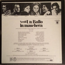 Load image into Gallery viewer, Verdi* - Arroyo*, Domingo*, Cappuccilli*, Cossotto*, Grist*, Chorus Of The Royal Opera House, Covent Garden, New Philharmonia Orchestra, Riccardo Muti : Un Ballo In Maschera (3xLP, Quad + Box)