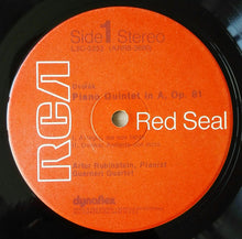 Load image into Gallery viewer, Dvořák* - Artur Rubinstein*, Guarneri Quartet : Piano Quintet (LP)