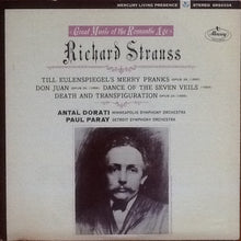 Load image into Gallery viewer, Richard Strauss, Paul Paray, Antal Dorati, Minneapolis Symphony Orchestra, Detroit Symphony Orchestra : Great Music Of The Romantic Age (LP, Comp, RE)