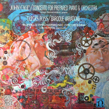 Charger l'image dans la galerie, John Cage / Lukas Foss : Concerto For Prepared Piano & Orchestra / Baroque Variations (LP, Album, Gat)