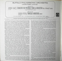 Charger l'image dans la galerie, John Cage / Lukas Foss : Concerto For Prepared Piano & Orchestra / Baroque Variations (LP, Album, Gat)