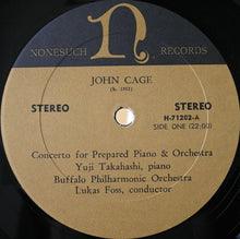 Charger l'image dans la galerie, John Cage / Lukas Foss : Concerto For Prepared Piano & Orchestra / Baroque Variations (LP, Album, Gat)