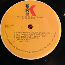 Load image into Gallery viewer, Albert King : Travelin' To California (LP, Album, RE)
