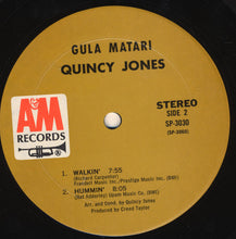 Load image into Gallery viewer, Quincy Jones : Gula Matari (LP, Album, Mon)