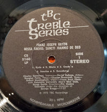 Load image into Gallery viewer, Franz Josef Haydn* / Wolfgang Amadeus Mozart - The Texas Boys Choir Of Fort Worth* And Columbia University Men's Glee Club* : Missa Brevis: St. Joannis De Deo / Laudate Dominum: Ave Verum (LP)