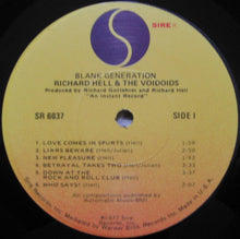 Load image into Gallery viewer, Richard Hell & The Voidoids : Blank Generation (LP, Album, Los)