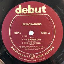 Laden Sie das Bild in den Galerie-Viewer, Teo Macero : Explorations (10", Album)