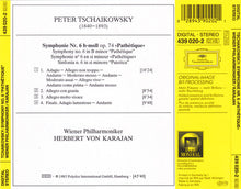 Load image into Gallery viewer, Tschaikowsky*, Wiener Philharmoniker, Herbert von Karajan : Symphonie No.6 »Pathetique« (CD, Album, RE, RM, Gol)