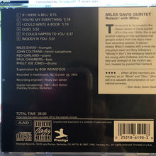 Load image into Gallery viewer, The Miles Davis Quintet : Relaxin' With The Miles Davis Quintet (CD, Album, RE, RM)
