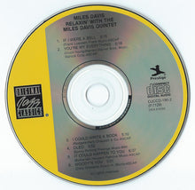 Load image into Gallery viewer, The Miles Davis Quintet : Relaxin' With The Miles Davis Quintet (CD, Album, RE, RM)