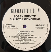 Load image into Gallery viewer, Bobby Previte : Claude's Late Morning (LP, Album, Promo)