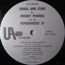 Laden Sie das Bild in den Galerie-Viewer, Freddy Powers & The Powerhouse I V : Songs And Stuff (LP)