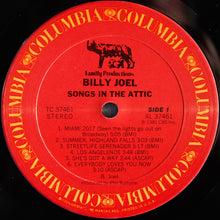 Laden Sie das Bild in den Galerie-Viewer, Billy Joel : Songs In The Attic (LP, Album, San)