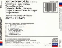 Load image into Gallery viewer, Dorati*, Detroit Symphony Orchestra – Dvořák* : Czech Suite • Suite Tchèchque • Tschechische Suite / Prague Waltzes • Valses De Prague • Prager Walzer (CD)