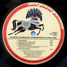 Load image into Gallery viewer, George Harrison : Somewhere In England (LP, Album, All)