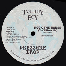 Charger l'image dans la galerie, Pressure Drop (2) : Rock The House (You'll Never Be) (12")