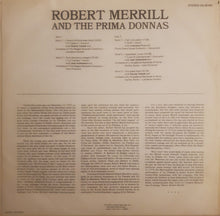 Charger l'image dans la galerie, Robert Merrill : Robert Merrill And The Prima Donnas (LP, Comp)