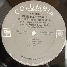 Load image into Gallery viewer, Bartók* - The Juilliard String Quartet* : The Six String Quartets (3xLP, Mono + Box)