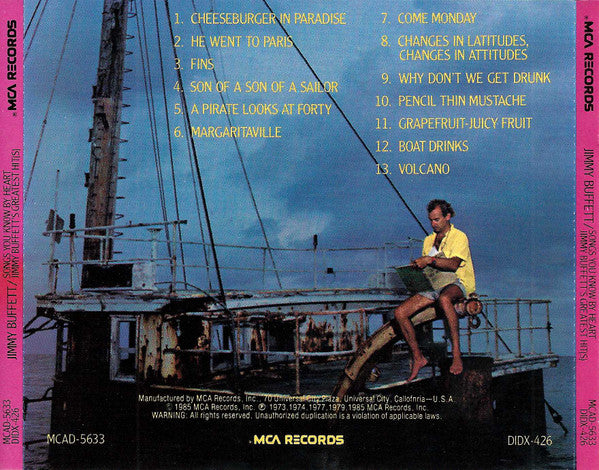 Buy Jimmy Buffett : Songs You Know By Heart - Jimmy Buffett's