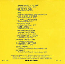 Load image into Gallery viewer, Jimmy Buffett : Songs You Know By Heart - Jimmy Buffett's Greatest Hit(s) (CD, Comp)