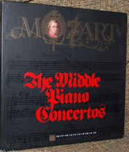 Load image into Gallery viewer, Mozart*, Various : The Middle Piano Concertos (5xLP, Comp, Box)