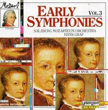 Load image into Gallery viewer, Mozart*, Salzburg Mozarteum Orchestra*, Hans Graf : Early Symphonies, Vol. 3 (CD, Album)