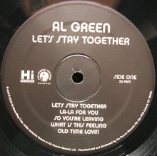 Laden Sie das Bild in den Galerie-Viewer, Al Green : Let's Stay Together (LP, Album, RE)