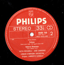 Load image into Gallery viewer, Puccini* ∙ Verdi* ∙ Donizetti*, Katia Ricciarelli ∙ José Carreras, London Symphony Orchestra ∙ Lamberto Gardelli : Love Duets (LP)