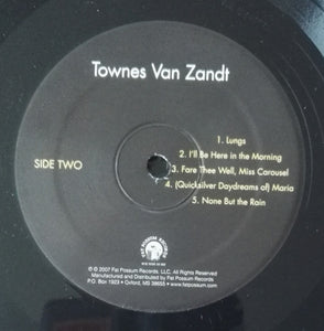 Townes Van Zandt : Townes Van Zandt (LP, Album, RE, RP)