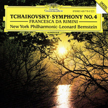 Laden Sie das Bild in den Galerie-Viewer, Tchaikovsky*, New York Philharmonic, Leonard Bernstein : Symphony No. 4 / Francesca Da Rimini (CD, Album)