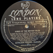 Load image into Gallery viewer, Kathleen Ferrier Accompanied By Phyllis Spurr : Folk Songs: Northumbrian, Elizabethan, And Irish Folk Songs (LP, Album, RE)