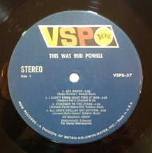 Charger l'image dans la galerie, Bud Powell : This Was Bud Powell (LP, Comp)