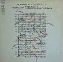 Load image into Gallery viewer, Rachmaninoff* / Casella*, The Philadelphia Orchestra, Eugene Ormandy : Symphonic Dances / Paganiniana (LP)