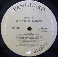 Load image into Gallery viewer, Rossini*, Elaine Bonazzi, José Carreras, Justino Diaz, Anne Elgar, Andrew Foldi, Raymond Murcell, John Reardon (2), Beverly Wolff, The Clarion Concerts Orchestra And Chorus, Newell Jenkins : La Pietra Del Paragone (3xLP + Box)
