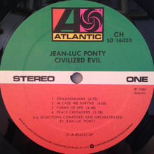 Charger l'image dans la galerie, Jean-Luc Ponty : Civilized Evil (LP, Album, Club, Col)