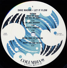 Load image into Gallery viewer, Dave Mason : Let It Flow (LP, Album, Pit)