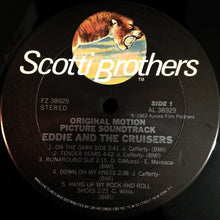 Laden Sie das Bild in den Galerie-Viewer, John Cafferty And The Beaver Brown Band : Eddie And The Cruisers (Original Motion Picture Soundtrack) (LP, Album, Pit)