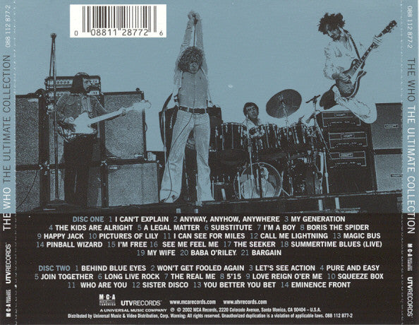 Buy The Who : The Ultimate Collection (2xCD, Comp, RE, RM) Online