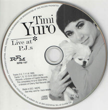 Load image into Gallery viewer, Timi Yuro : Live At P.J.'s (CD, Album)