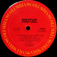 Load image into Gallery viewer, Bob Dylan : Street-Legal (LP, Album, San)