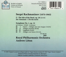 Load image into Gallery viewer, Rachmaninov* / Andrew Litton, Royal Philharmonic Orchestra : Symphony No. 1; The Isle of the Dead (CD, Album)