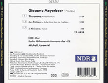 Laden Sie das Bild in den Galerie-Viewer, Giacomo Meyerbeer - NDR Chor, Radio-Philharmonie Hannover Des NDR, Michail Jurowski : Stuensee / Les Patineurs (CD, Album)
