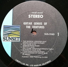 Load image into Gallery viewer, The Ventures : Guitar Genius Of The Ventures (LP, Comp, RE)