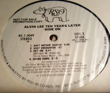 Load image into Gallery viewer, Alvin Lee & Ten Years Later : Ride On (LP, Album, Promo)