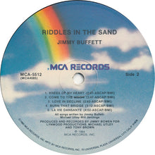 Load image into Gallery viewer, Jimmy Buffett : Riddles In The Sand (LP, Album, Pin)