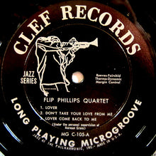 Load image into Gallery viewer, Flip Phillips Quartet : Flip Phillips Quartet (10", Album, RE)