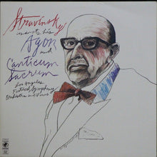 Load image into Gallery viewer, Stravinsky* Conducts The Los Angeles Festival Symphony Orchestra : Stravinsky Conducts His Agon And Canticum Sacrum (LP)
