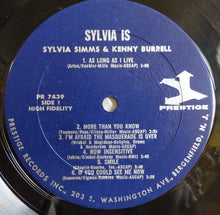 Load image into Gallery viewer, Sylvia Syms With Kenny Burrell : Sylvia Is! (LP, Mono)