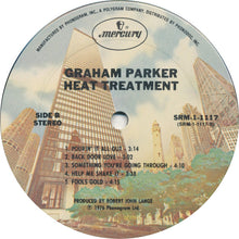 Laden Sie das Bild in den Galerie-Viewer, Graham Parker And The Rumour : Heat Treatment (LP, Album, Ter)